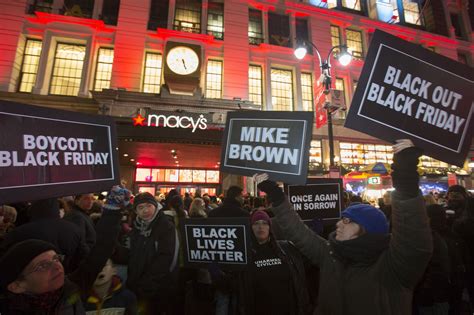 Ferguson Decision Protesters Target Black Friday Sales