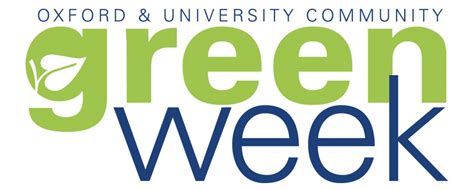 Oxford And University Green Week About Green Week Oxford And