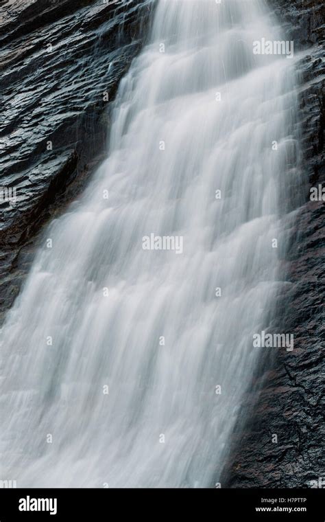 Waterfall Detail With Longtime Exposure Fairy Pools Isle Of Skye