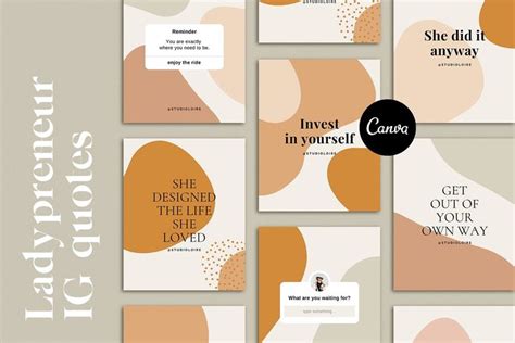 Six Square Brochures With Different Colors And Shapes