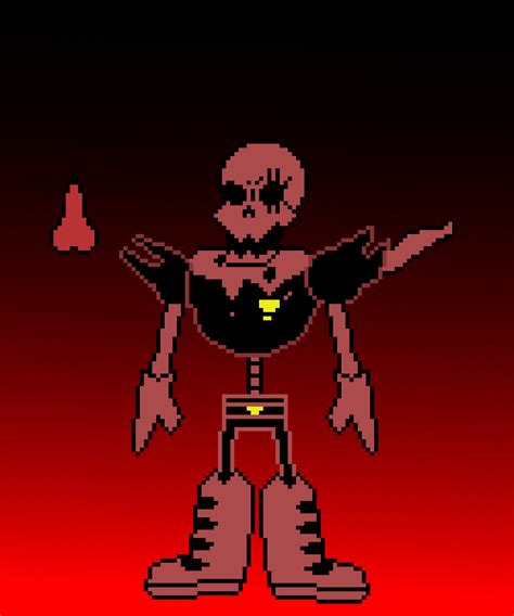 Pixilart Fell Papyrus By The Prism