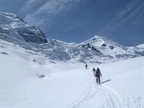 Skiing The Mont Blanc In 2 Days Guides Saint Gervais Mont Blanc