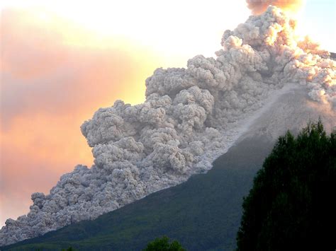 Mt Merapi Eruption 2010 Central Java Indonesia Photo By Alain De