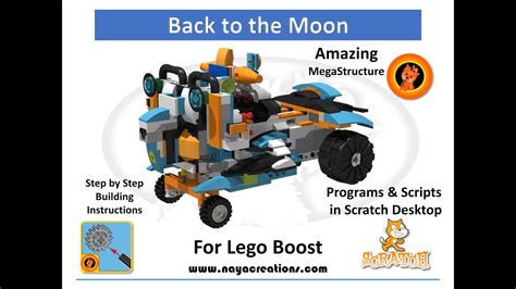 Back To The Moon Lego Boost Scratch Program Youtube