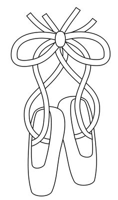 From coloring pages, post ballet shoes coloring. Pin on Digi Stamps