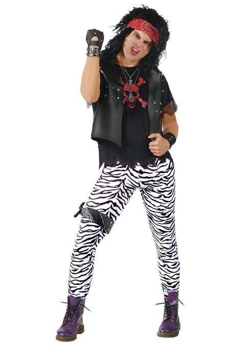 Rocker Dude 80s Party Costumes 80s Party Outfits Adult Halloween Costumes Themed Outfits