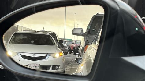 Entering Mexico during rush hour. Show NO mercy to these parasites