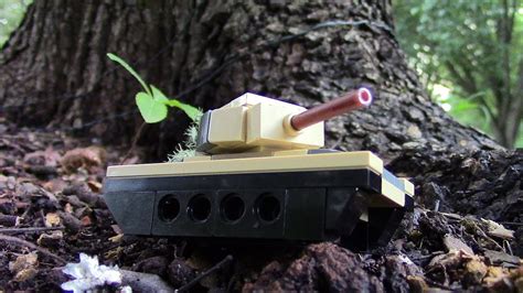 Tiny Lego Tanks M24 Chaffee Tutorial Youtube