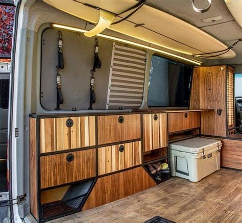 31 Stunning Camper Storage Ideas For Your Rv Decorations Camper Van
