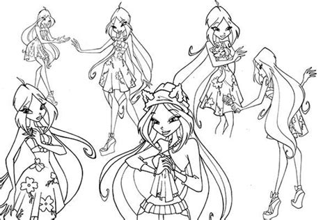 Do you desided which winx are you ? 20+ Free Printable Winx Club Coloring Pages ...
