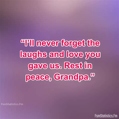 Passed Away Miss You Grandfather Death Quotes Fsmstatisticsfm
