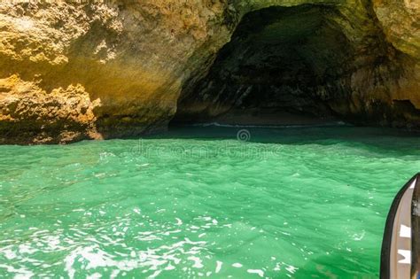 Benagil Sea Caves Portugal Stock Image Image Of Landscape
