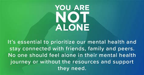 You Are Not Alone Mental Health Month 2021 Depaul