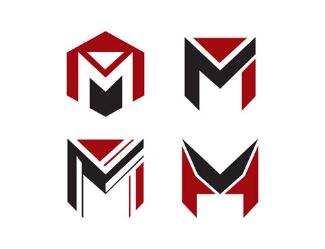 Set of Initial Letter M Logos Graphic by meisuseno · Creative Fabrica gambar png