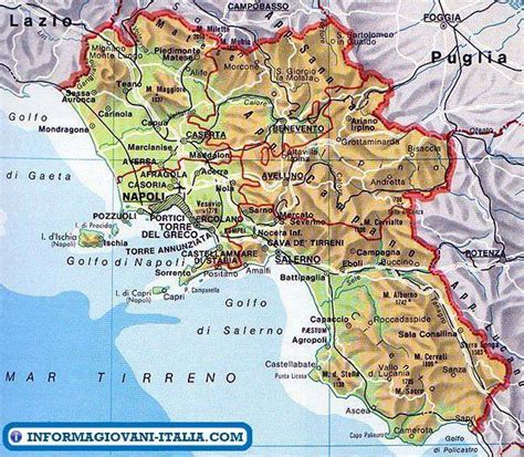 Per il resto del mondo il dato è nazionale. Map_of_campania