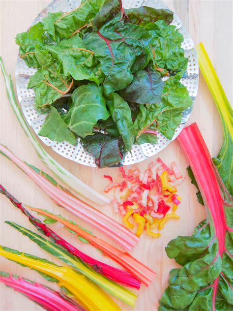 Swiss Chard Edible Parts Vegetable