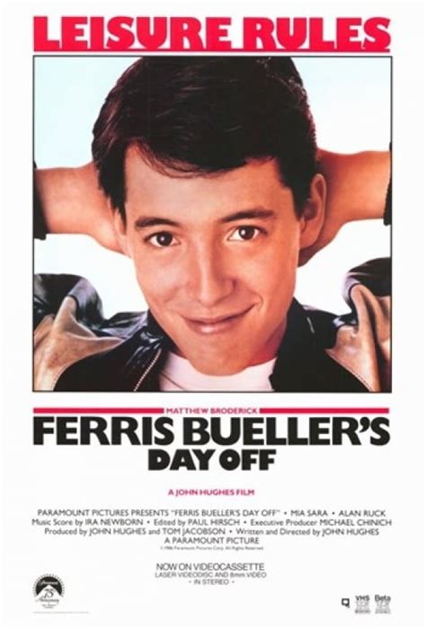 Art Posters Art Ferris Buellers Day Off Classic Movie Poster