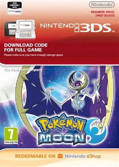 Pokemon Moon Nintendo 3ds Download Games
