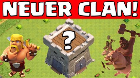 Clash Of Clans Neu Anfangen - NEUER CLAN! || CLASH OF CLANS || Let's Play CoC [Deutsch/German HD+