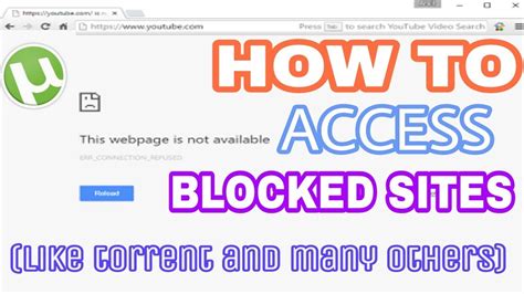 Fan created fiction site fanfiction.net is also still blocked. (HINDI) HOW TO OPEN BLOCKED SITES... LIKE TORRENT - YouTube