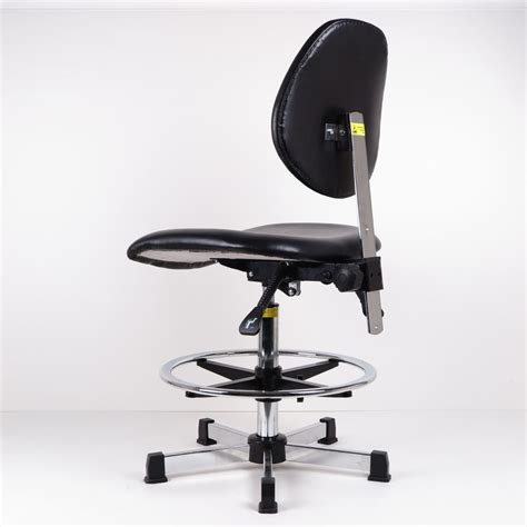 Developed and assembled with specifically selected materials and components, these chairs guarantee a safe dissipative effect of the electric charges and are provided. Hohe Bank-Höhe ESD-Aufgaben-Stuhl-Rückenstütze-Neigungs ...