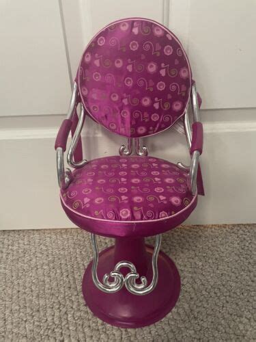 Our Generation By Battat Dark Pink Beauty Salon Chair For 18 American Girl Doll Ebay