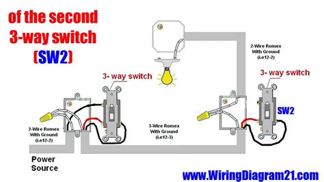 3 Way Switch Wiring Diagrams How To Install Youtube