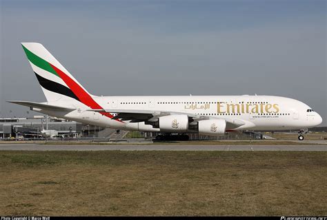 Airbus Industrie A380 800 Passenger Emirates Free Download Wallpaper