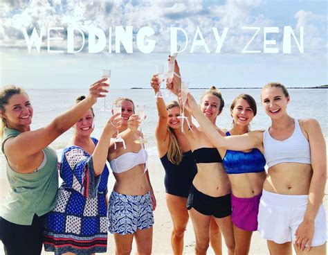 Wedding Day Zen Yoga Rehearsal Dinners Bridal Showers And Parties The Knot