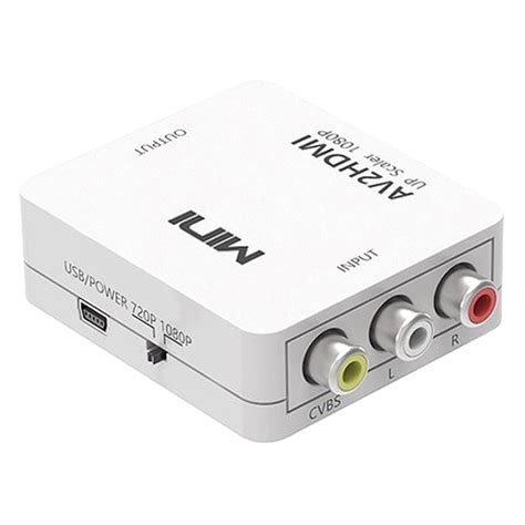 Product titletsv 1080p hdmi to rca converter hdmi to video adapte. RCA Composite Input to HDMI Output Audio Video Converter