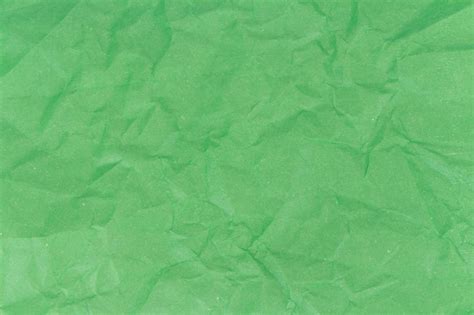 Premium Photo Green Crumpled Paper Texture Background