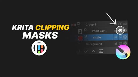 All About Krita Clipping Masks Tutorial Youtube