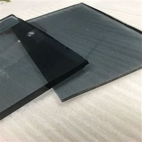 Plain Black Tinted Float Glass Glass Thickness 12 Mm At Rs 90square