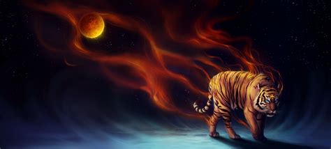 Anime Tigers Wallpapers Wallpaper Cave