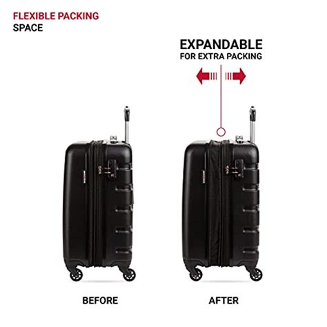 Swissgear 7366 Hardside Expandable Luggage With Spinner Wheels Carry