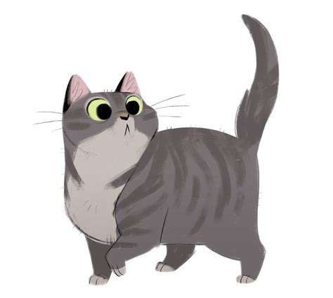 Daily Cat Drawings Çizimler Illüstrasyonlar Çizim