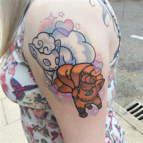 See more 'pokémon sun and moon' images on know your meme! Vulpix tattoo | Cool tattoos, Tattoos, Tattoo drawings