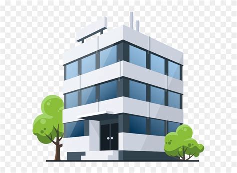 Building Medical Cartoon Office Royalty Free Free Download Commercial
