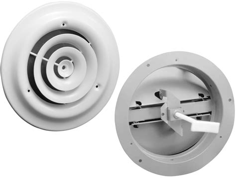 But rooms are rectangular, so creating registers that can. White Round Ceiling Vent - 12 Inch Ceiling Diffuser