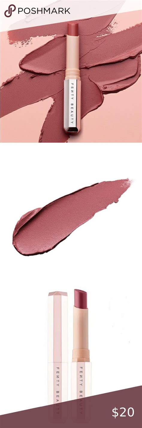 Fenty Beauty Mattemoiselle Plush Matte Lipstick In Thicc Mauve New In