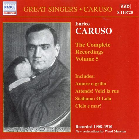 Enrico Caruso The Complete Recordings Vol 5 Charles Gounod