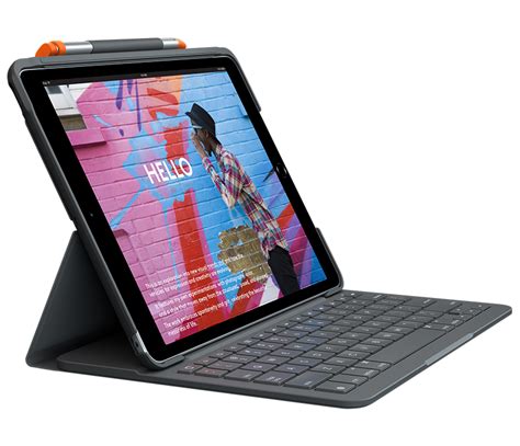 Logitech Slim Folio Ipad Keyboard Case For Ipad And Ipad Air