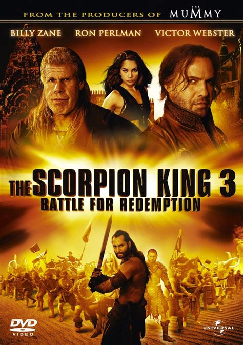 The scorpion kingmathayus / the scorpion king the titular scorpion king. REVIEW: Scorpion King 3 - Battle for Redemption (2012)
