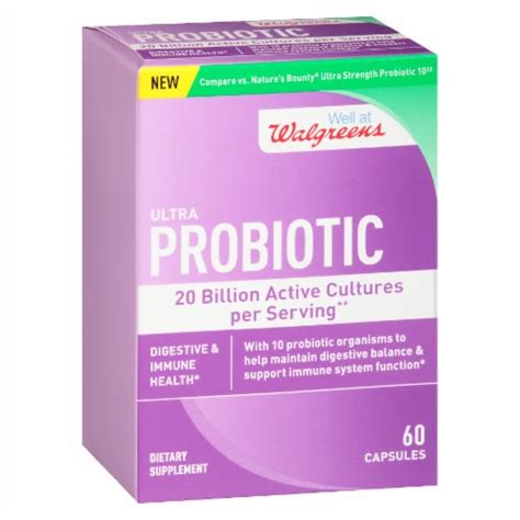 Walgreens Ultra Probiotic Capsules 60 Ct King Soopers