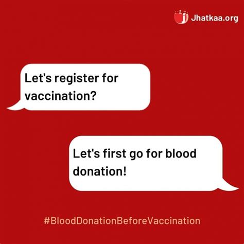 10 Reasons To Donate Blood Before Vaccination News
