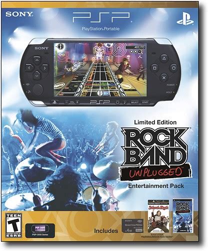 Best Buy Sony Limited Edition Rock Band Unplugged Psp Entertainment
