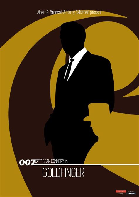 James Bond 007 Poster Special Edition Goldfinger 2 James Bond Movie Posters James Bond