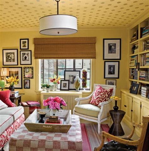 Place damask style carpet and lights across the room for a warmer atmosphere. 50 Amazing Painted Ceiling Designs & Ideas ...