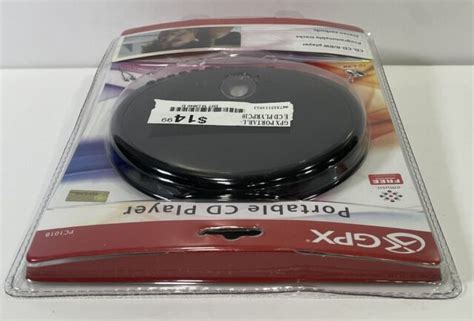 Gpx Pc101b Portable Compact Cd Player For Sale Online Ebay