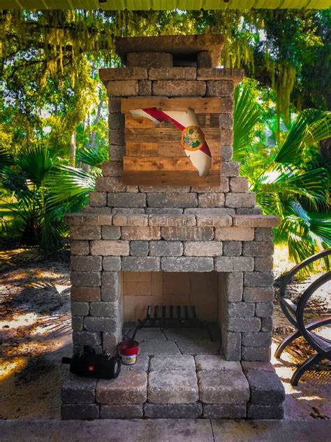 diy outdoor fireplace kit fremont makes hardscaping cheap and easy diy outdoor fireplace